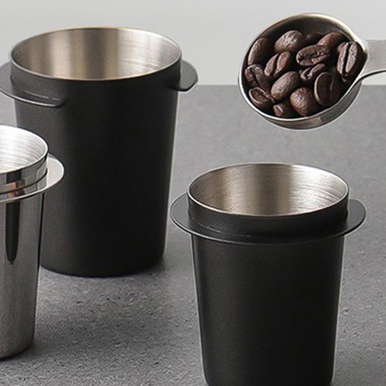 Cattura caffè ispessito Strumento di cattura maniglia macchina espresso, 51mm Stainless Steel Mirror, 53mm Stainless Steel Mirror, 58mm Stainless Steel Mirror, 51mm High Temperature Teflon, 53mm High Temperature Teflon, 58mm High Temperature Teflon