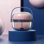 Scatola per pillole portatile, sigillata, impermeabile, dispenser per pillole, organizzatore per medicinali, scatola per dispenser, Small Green, Small Pink, Small Gray, Large Green, Large Pink, Large Gray