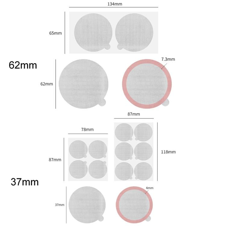 Per la macchina da caffè Nestle Vertuo, capsula monouso, sigillante in alluminio, 37mm 100pcs / Pack, 37mm 204pcs / Pack, 62mm 100pcs / Set