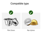 Per la macchina da caffè Nestle Vertuo, capsula monouso, sigillante in alluminio, 37mm 100pcs / Pack, 37mm 204pcs / Pack, 62mm 100pcs / Set