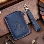 Hallmo per Renault Custodia protettiva per chiavi auto Borsa portaoggetti, C185 Blue, C185 Brown, C185 Black, C199 Brown, C199 Blue, C199 Black