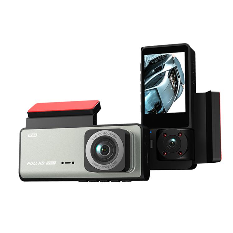 G71 HD 1080P registratore di guida a infrarossi con visione notturna a tre lenti da 2,0 pollici, No WIFI, WIFI Connection