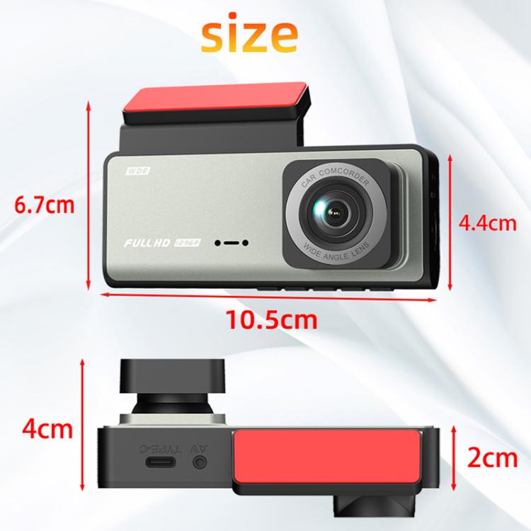 G71 HD 1080P registratore di guida a infrarossi con visione notturna a tre lenti da 2,0 pollici, No WIFI, WIFI Connection