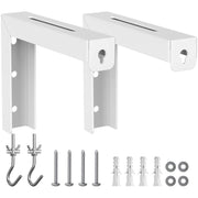Supporto da soffitto universale per schermo di proiezione, supporto da parete a forma di L regolabile