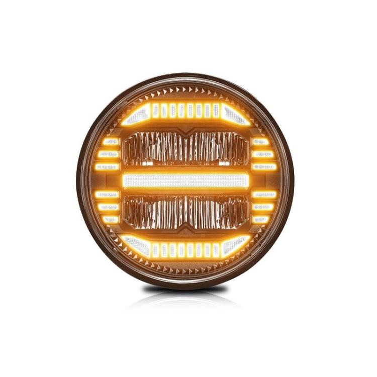 Faro LED rotondo 7 pollici per Wrangler