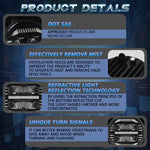 Faro rotondo a LED a rifrazione rotonda da 7 pollici per Wrangler