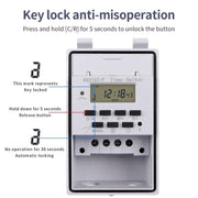 Interruttore automatico domestico 220V Timer intelligente