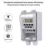 Interruttore automatico timer 220V 10A per domotica
