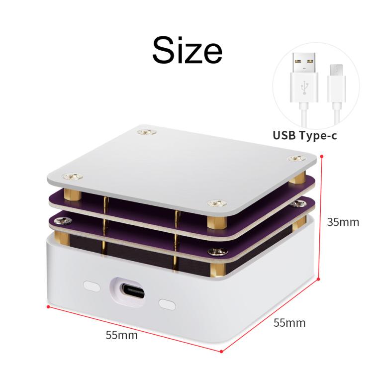 Intelligent temperature control LCD screen displaying double-layer heating plate