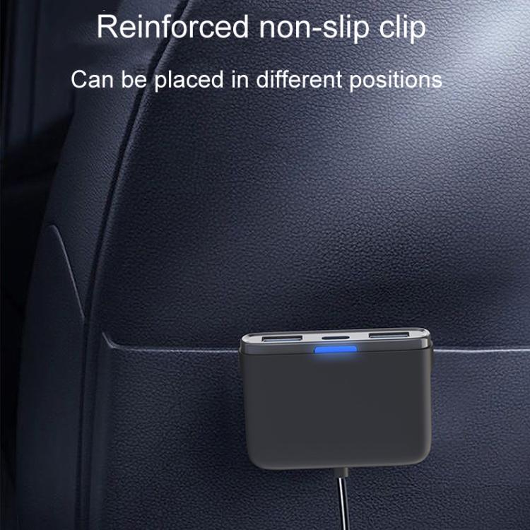 Luci ambientali colorate con uscita potente Caricabatterie rapido per auto, GE01