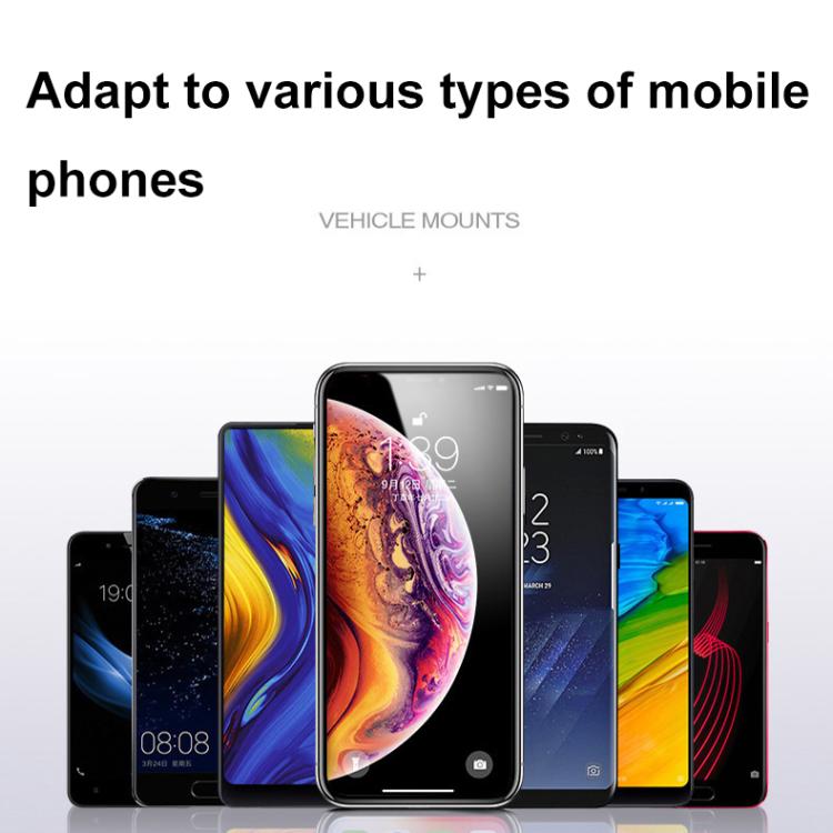 Supporto per telefono cellulare con navigazione rotante anti-vibrazione per presa d'aria per auto, ZS-008