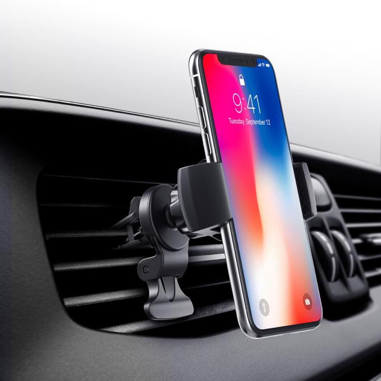 Supporto per telefono cellulare con navigazione rotante anti-vibrazione per presa d'aria per auto, ZS-008