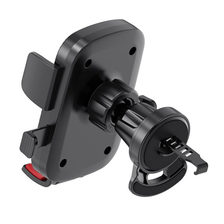 Supporto per telefono con gancio telescopico girevole a 360 gradi per presa d'aria per auto, blocco automatico, ZS-118