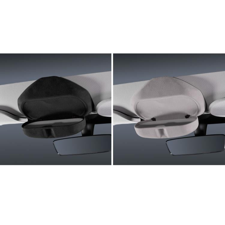 Per la scatola portaoggetti in pelle scamosciata Tesla per occhiali, 2024 Model 3 Beige, 2024 Model 3 Black, Model Y Beige, Model Y Black, Model 3 Beige, Model 3 Black