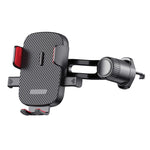 Supporto per telefono cellulare con ventola di aria condizionata girevole a 360° per auto, Clamp, 2th Extension Rod