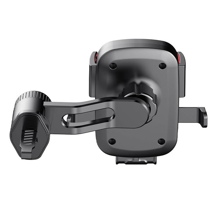 Supporto per telefono cellulare con ventola di aria condizionata girevole a 360° per auto, Clamp, 2th Extension Rod