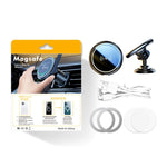 Supporto per telefono con ricarica wireless magnetica per auto da 15 W, base in lega, Adhesive Black, Adhesive Silver, Air Outlet Black, Air Outlet Silver