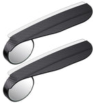 Protezione per specchietto retrovisore auto, protezione antipioggia, 2 in 1, in fibra di carbonio, riflettente, accessorio per specchietto retrovisore, 2pcs / Set
