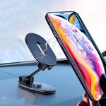 Supporto per telefono cellulare magnetico pieghevole per auto Supporto per navigazione per cellulare regolabile multi-angolo