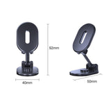 Supporto per telefono cellulare magnetico pieghevole per auto Supporto per navigazione per cellulare regolabile multi-angolo