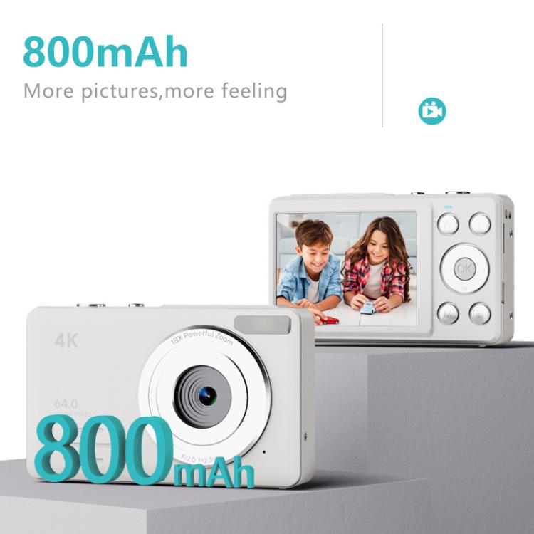Anytek S7 4K HD Fotocamera digitale Autoscatto Fotocamera da viaggio Studente Bambini Fotocamera con scheda