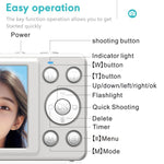 Anytek S7 Fotocamera Digitale 4K HD con Scheda
