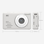 Anytek S7 Fotocamera Digitale 4K HD con Scheda