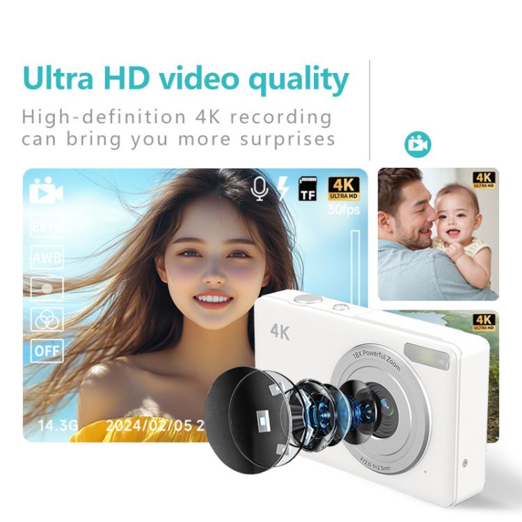Anytek S7 Fotocamera Digitale 4K HD con Scheda