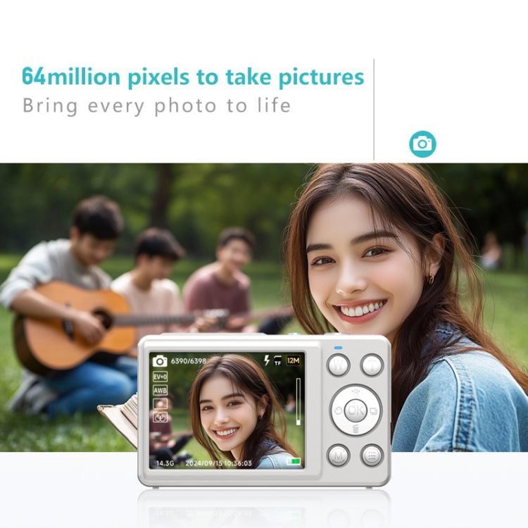 Anytek S7 Fotocamera Digitale 4K HD con Scheda
