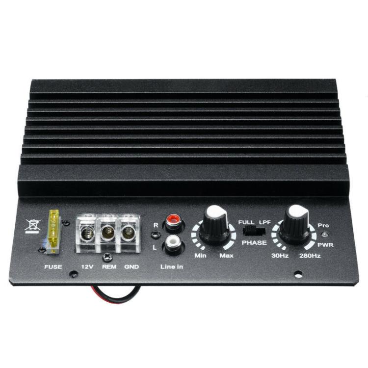 Amplificatore auto 12V 600W PS-200 per woofer 8-12 pollici