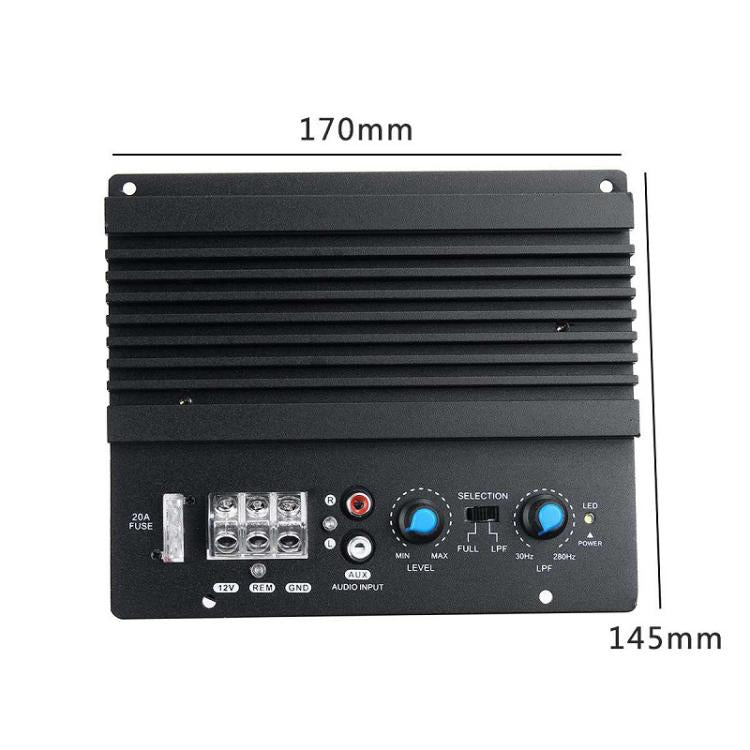 Amplificatore auto 12V 600W PS-200 per woofer 8-12 pollici