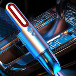 Auto Mini Portatile Potente Aspirazione LED Lampeggiante Luce di Avvertimento Illuminazione Esterna Aspirapolvere, V8