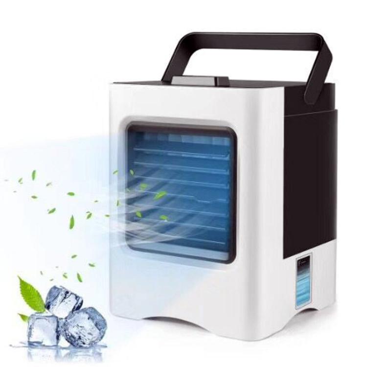 Mini condizionatore d'aria raffrescatore umidificatore ricaricabile ventilatore USB 3 velocità di regolazione