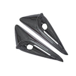Per Tesla 2024 Model 3 Parafanghi Etichette laterali Adesivi copertura telecamera, Pearl White, Glossy Carbon Fiber Texture, Matt Carbon Fiber Texture, Piano Paint Bright Black, Frosted Matt Black, Bright Red