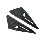 Per Tesla 2024 Model 3 Parafanghi Etichette laterali Adesivi copertura telecamera, Pearl White, Glossy Carbon Fiber Texture, Matt Carbon Fiber Texture, Piano Paint Bright Black, Frosted Matt Black, Bright Red