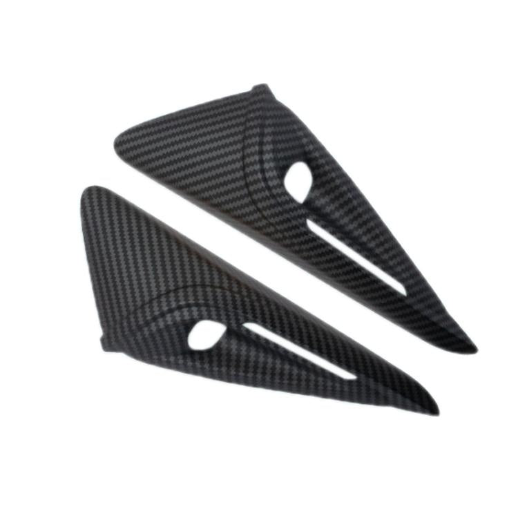 Per Tesla 2024 Model 3 Parafanghi Etichette laterali Adesivi copertura telecamera, Pearl White, Glossy Carbon Fiber Texture, Matt Carbon Fiber Texture, Piano Paint Bright Black, Frosted Matt Black, Bright Red