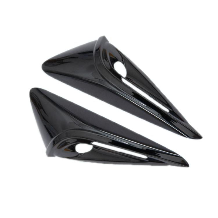 Per Tesla 2024 Model 3 Parafanghi Etichette laterali Adesivi copertura telecamera, Pearl White, Glossy Carbon Fiber Texture, Matt Carbon Fiber Texture, Piano Paint Bright Black, Frosted Matt Black, Bright Red