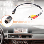 Cavo connettore adattatore telecamera auto 50 cm, 4 Pin Aviation Female To RCA Female DC Male, 4 Pin Aviation Female To RCA Female DC Female, 4 Pin Aviation Female To RCA Male DC Male, 4 Pin Aviation Male To RCA Female DC Male                          ...