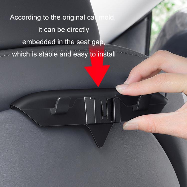 Per ganci per sedili posteriori Tesla Model 3/Y, Triple Hook
