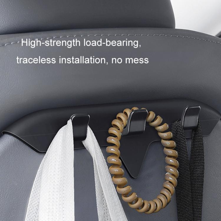Per ganci per sedili posteriori Tesla Model 3/Y, Triple Hook