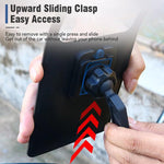 Supporto per borsa per telefono impermeabile per bicicletta, rotazione a 360 gradi, supporto per cellulare per motocicletta, Handlebar Model, Rearview Mirror Model