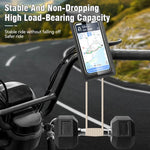 Supporto per borsa per telefono impermeabile per bicicletta, rotazione a 360 gradi, supporto per cellulare per motocicletta, Handlebar Model, Rearview Mirror Model