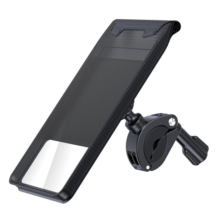 Supporto per bicicletta Borsa impermeabile per bicicletta Manubrio per motocicletta Specchio Supporto per telefono, L, XL