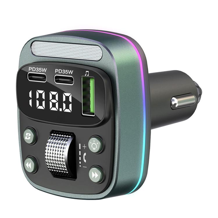 Display tensione auto Caricabatterie rapido Subwoofer Lettore MP3 Bluetooth, GZ08