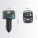 Display tensione auto Caricabatterie rapido Subwoofer Lettore MP3 Bluetooth, GZ08