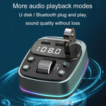 Display tensione auto Caricabatterie rapido Subwoofer Lettore MP3 Bluetooth, GZ08