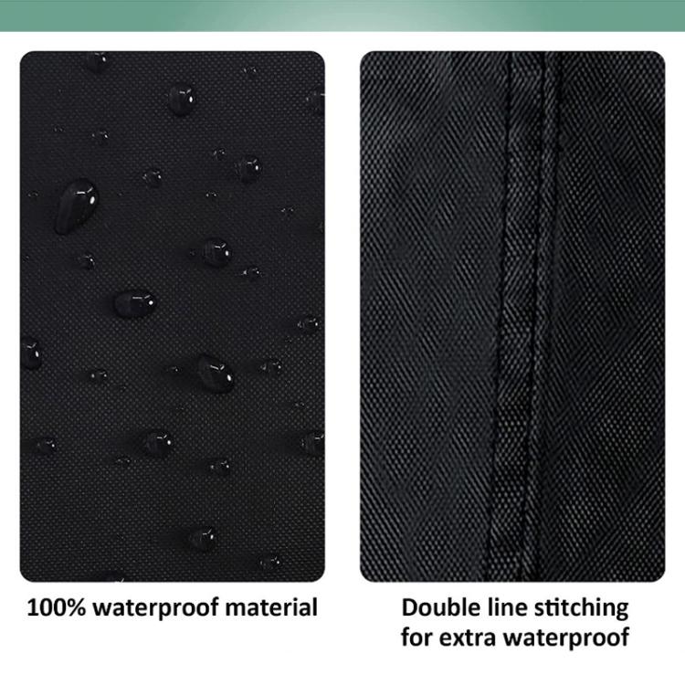Copertura protettiva antipolvere e impermeabile per ventilatore industriale da esterno, 61 x 19 x 61cm, 78 x 22 x 78cm, 120 x 55 x 120cm