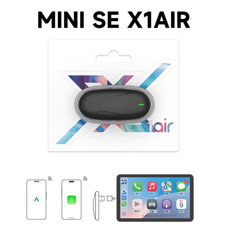 Adattatore originale Carplay cablato per box wireless Car Connect Android Box, MINI SE X1AIR Black, MINI SE X2AIR Black