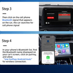 Adattatore originale Carplay cablato per box wireless Car Connect Android Box, MINI SE X1AIR Black, MINI SE X2AIR Black