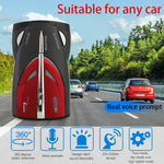 Rilevatore di velocità radar per auto, cane elettronico potenziato con laser per auto, supporto inglese/russo, XRS9780